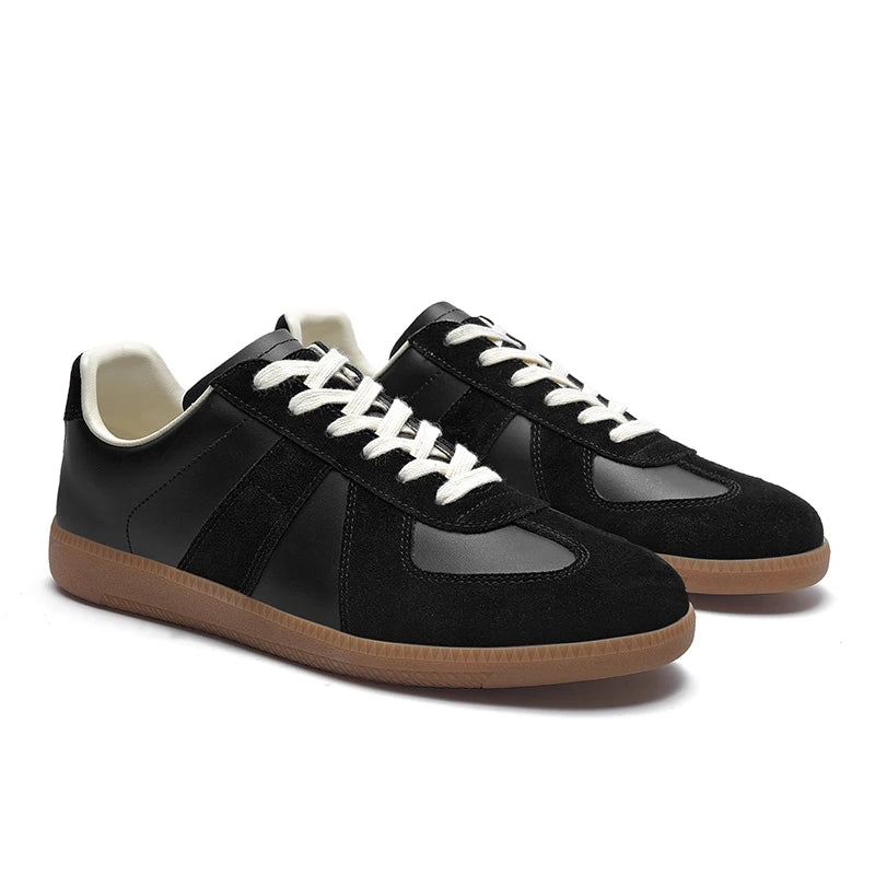 Black GAT-Style Sneaker